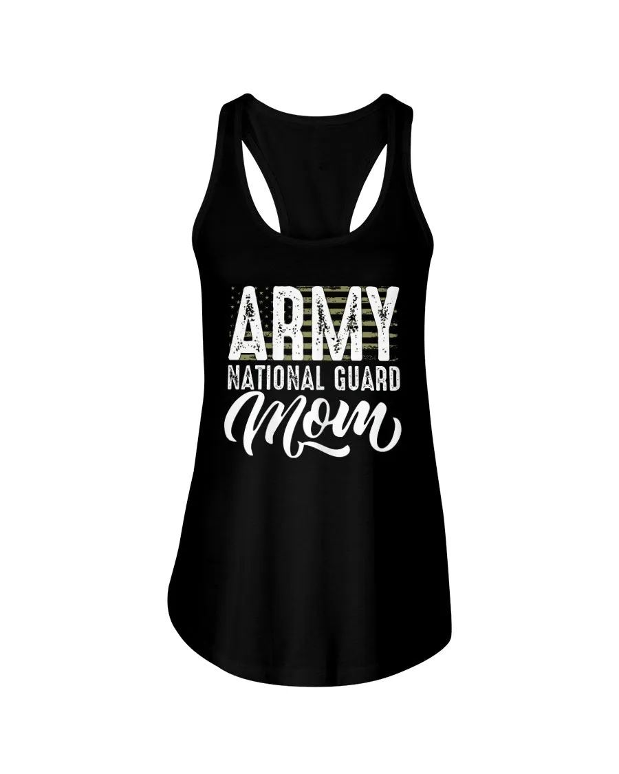 Army US National Guard Mom T-shirts