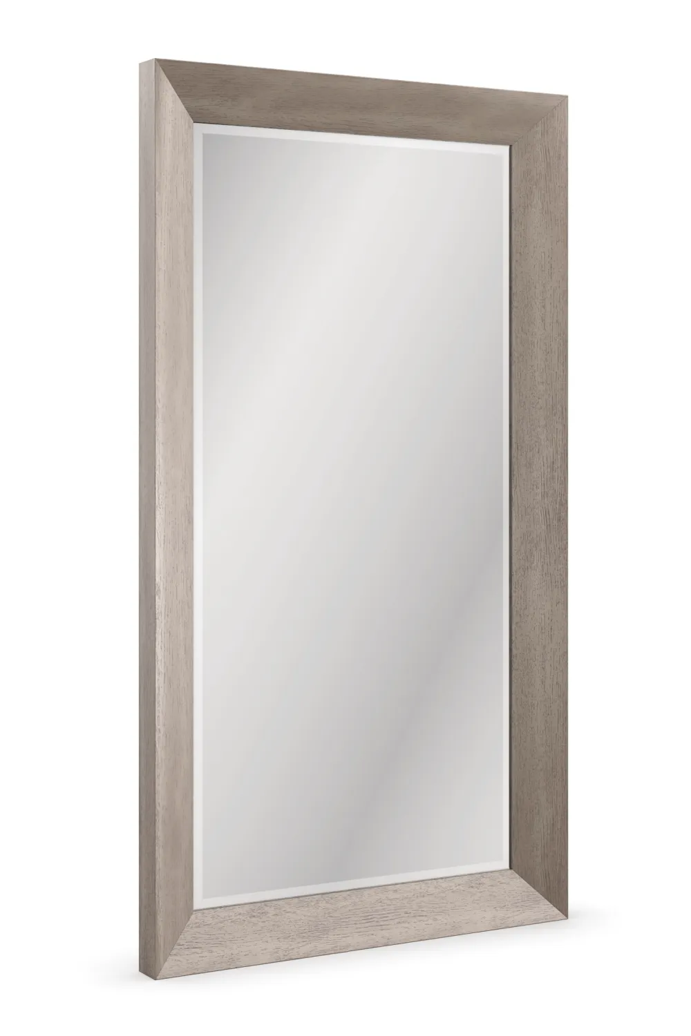 Ash Driftwood Floor Mirror | Caracole Pondering
