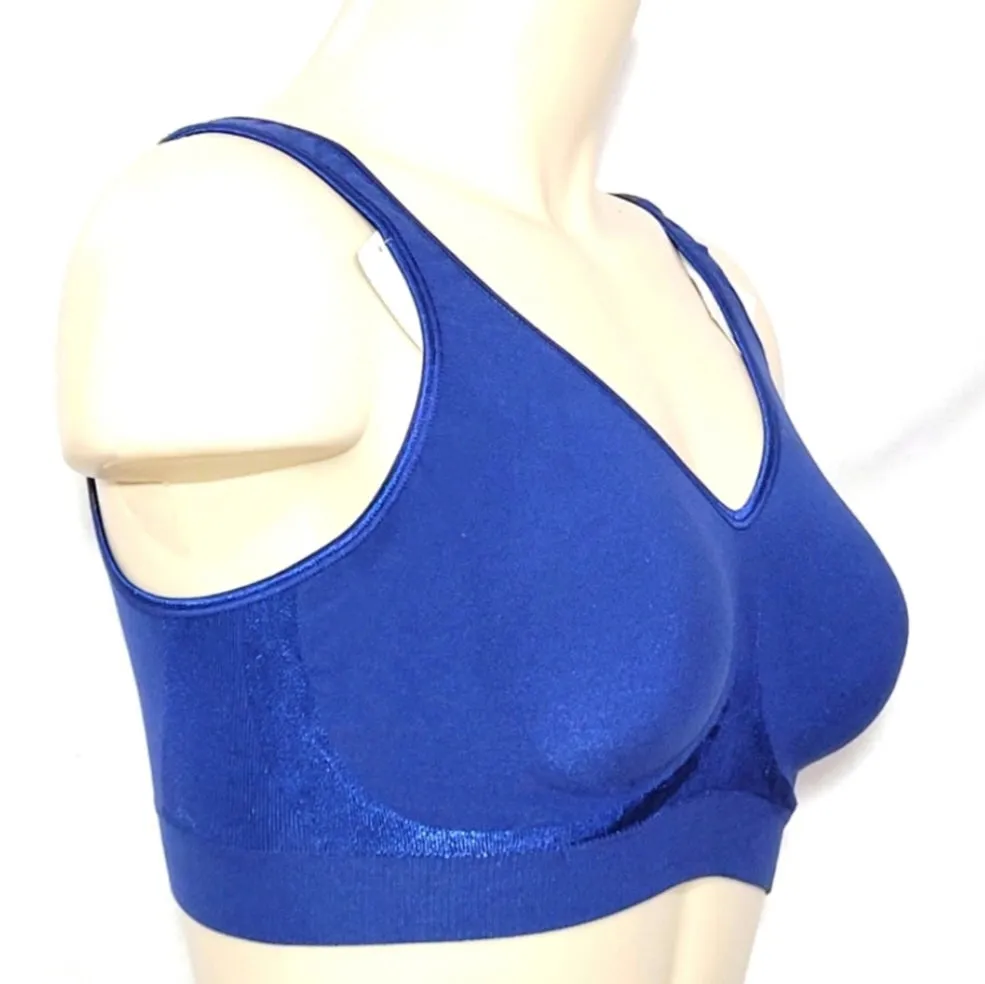 Bali 3484 Comfort Revolution Smart Sizes Wireless Bra MEDIUM In The Navy