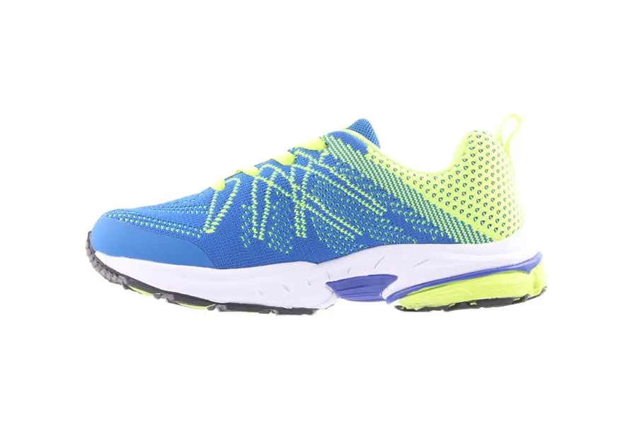 BUNGEE-LACE BLUE/LIME