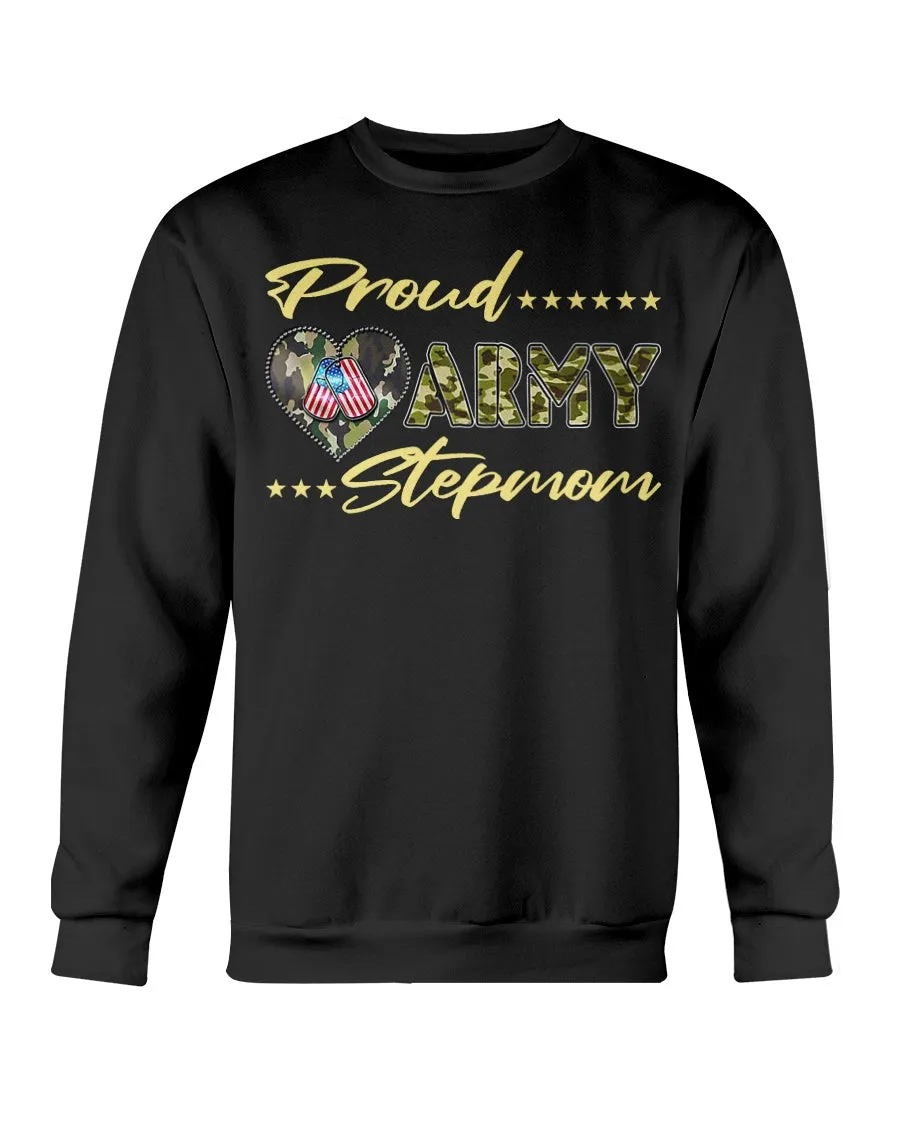 Camo Proud Army Stepmom T-shirts