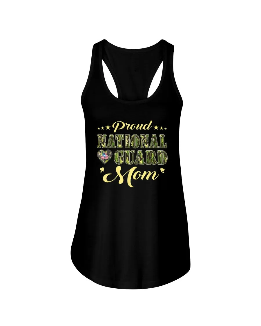 Camo Proud National Guard Mom T-shirts