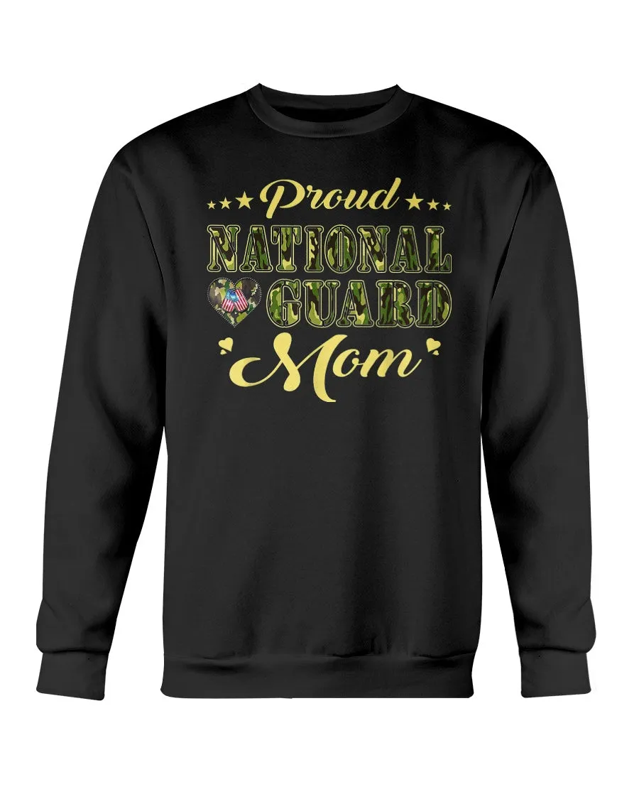 Camo Proud National Guard Mom T-shirts