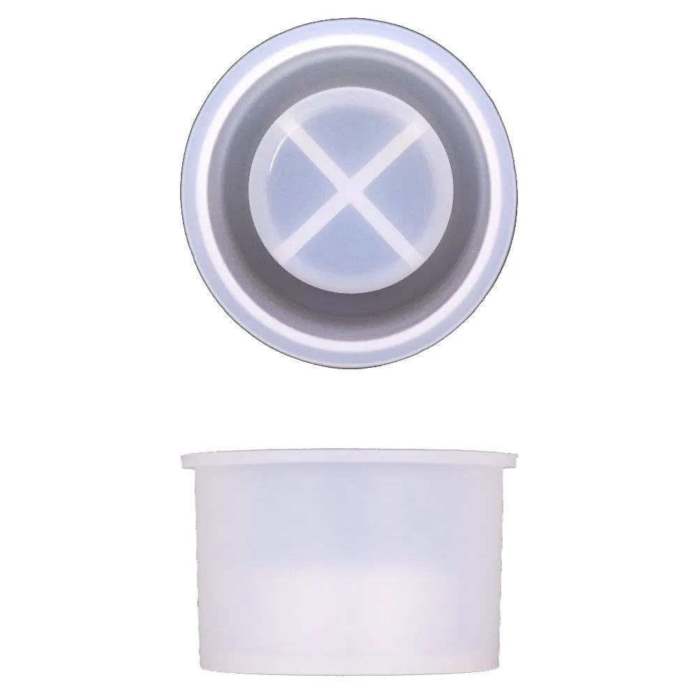 Candle Holder Silicone Mold (2 pieces)