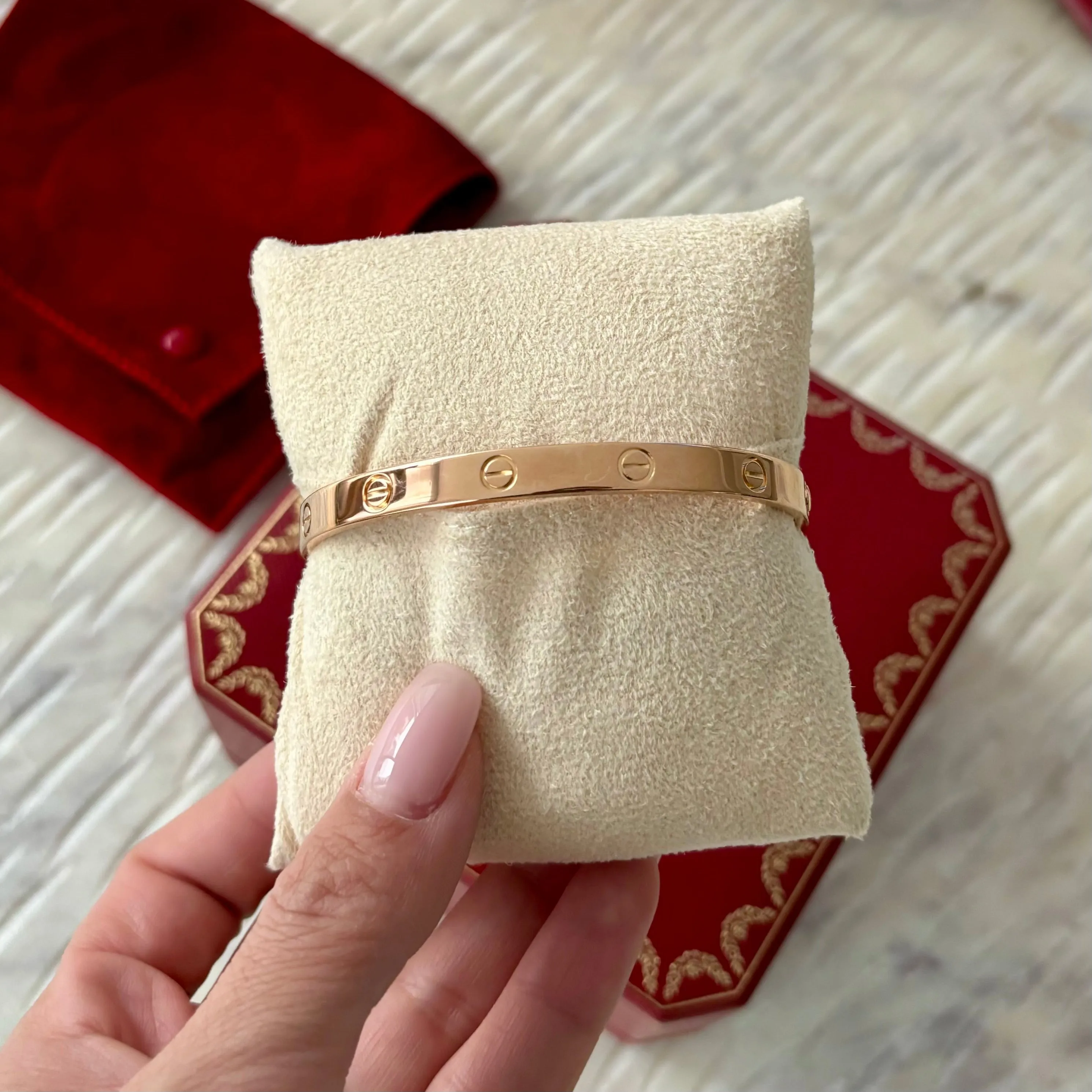 Cartier Love Bracelet Rose Gold 19