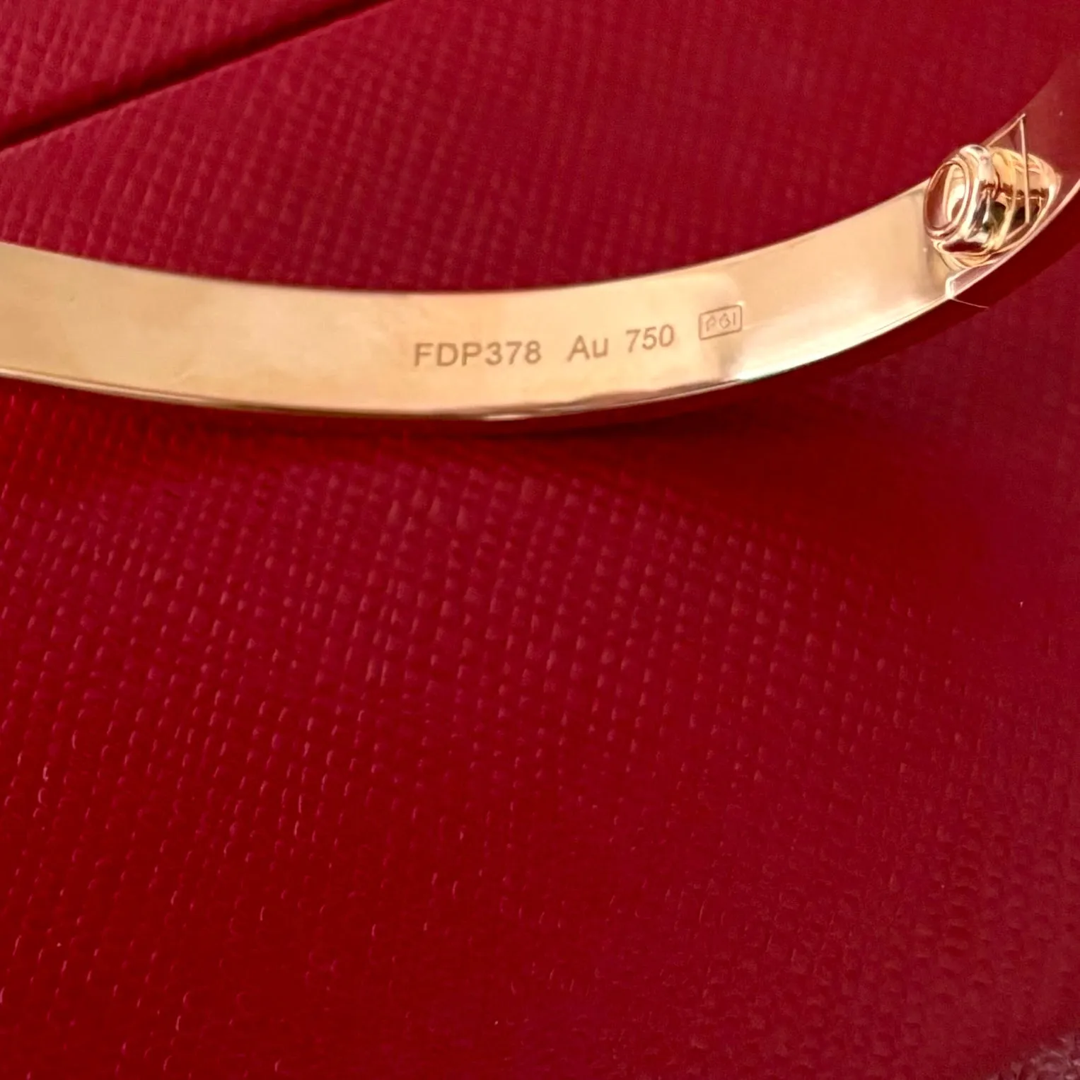Cartier Love Bracelet Rose Gold 19
