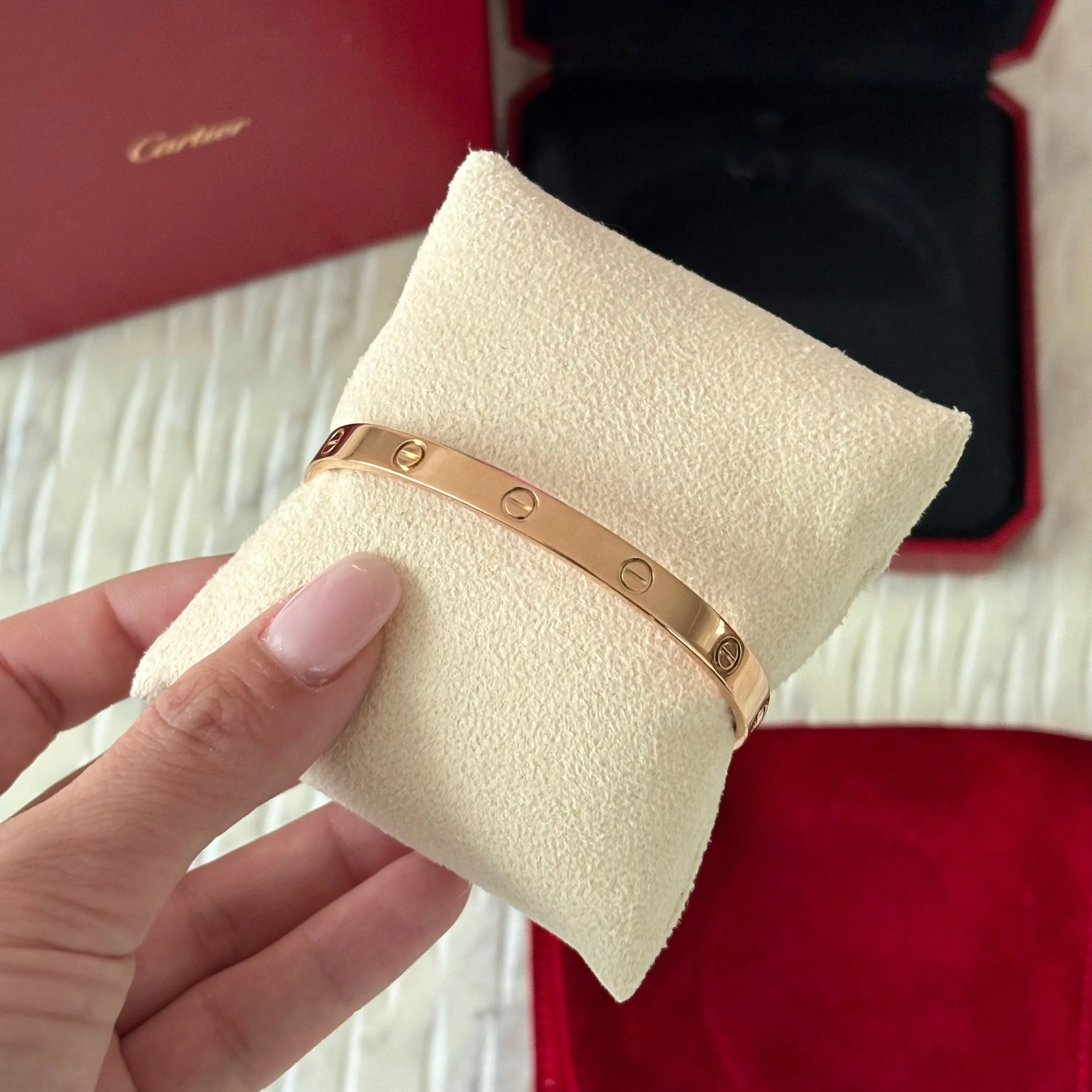 Cartier Love Bracelet Rose Gold 19