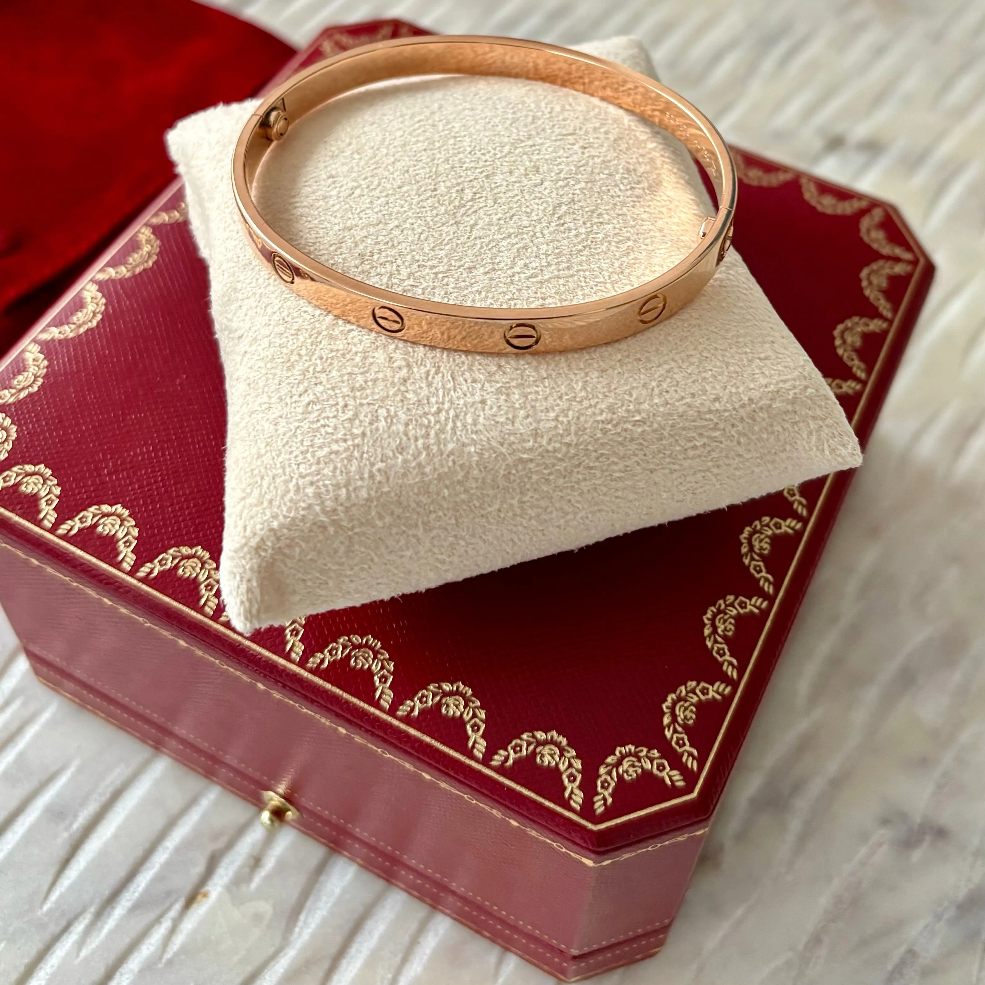 Cartier Love Bracelet Rose Gold 19
