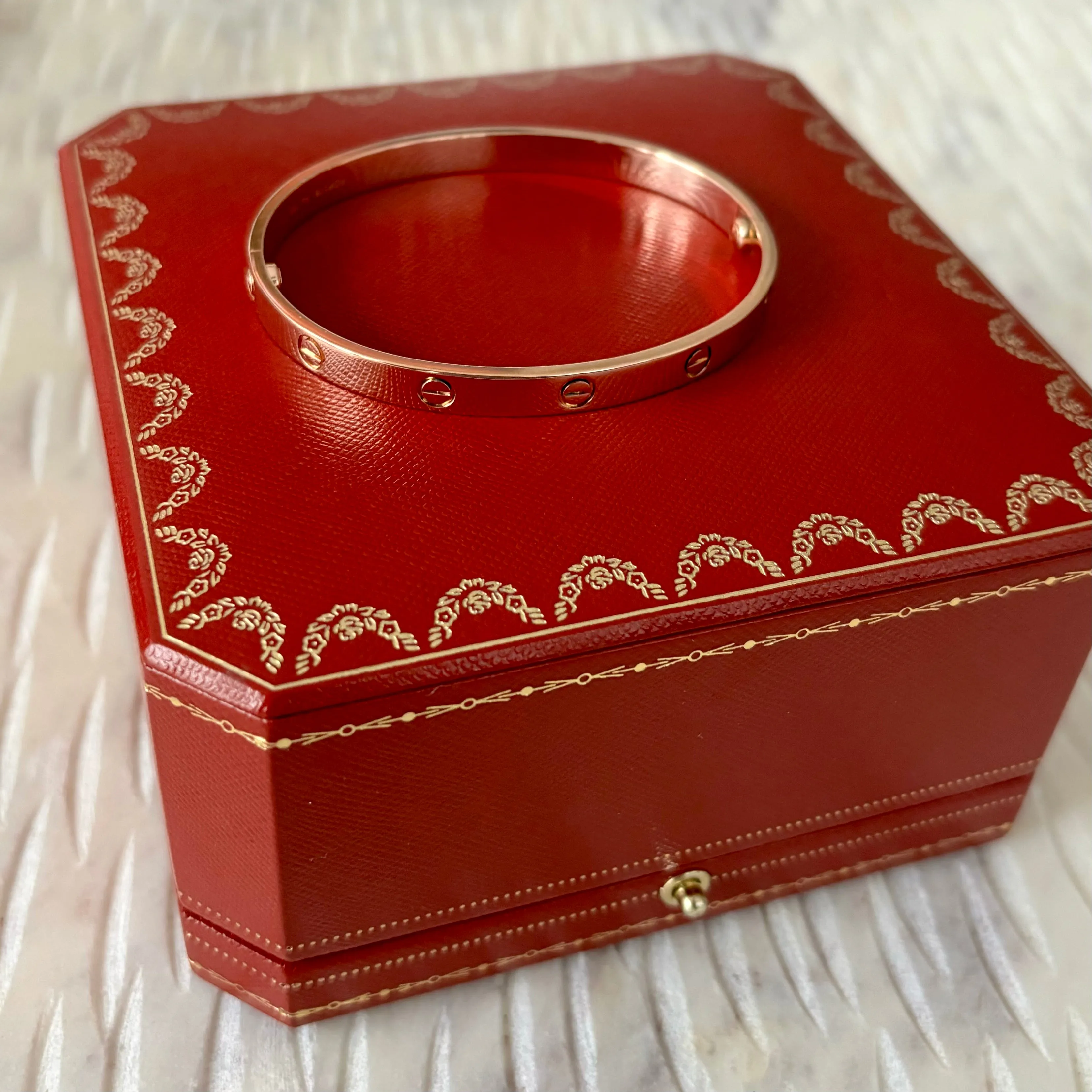 Cartier Love Bracelet Rose Gold 19