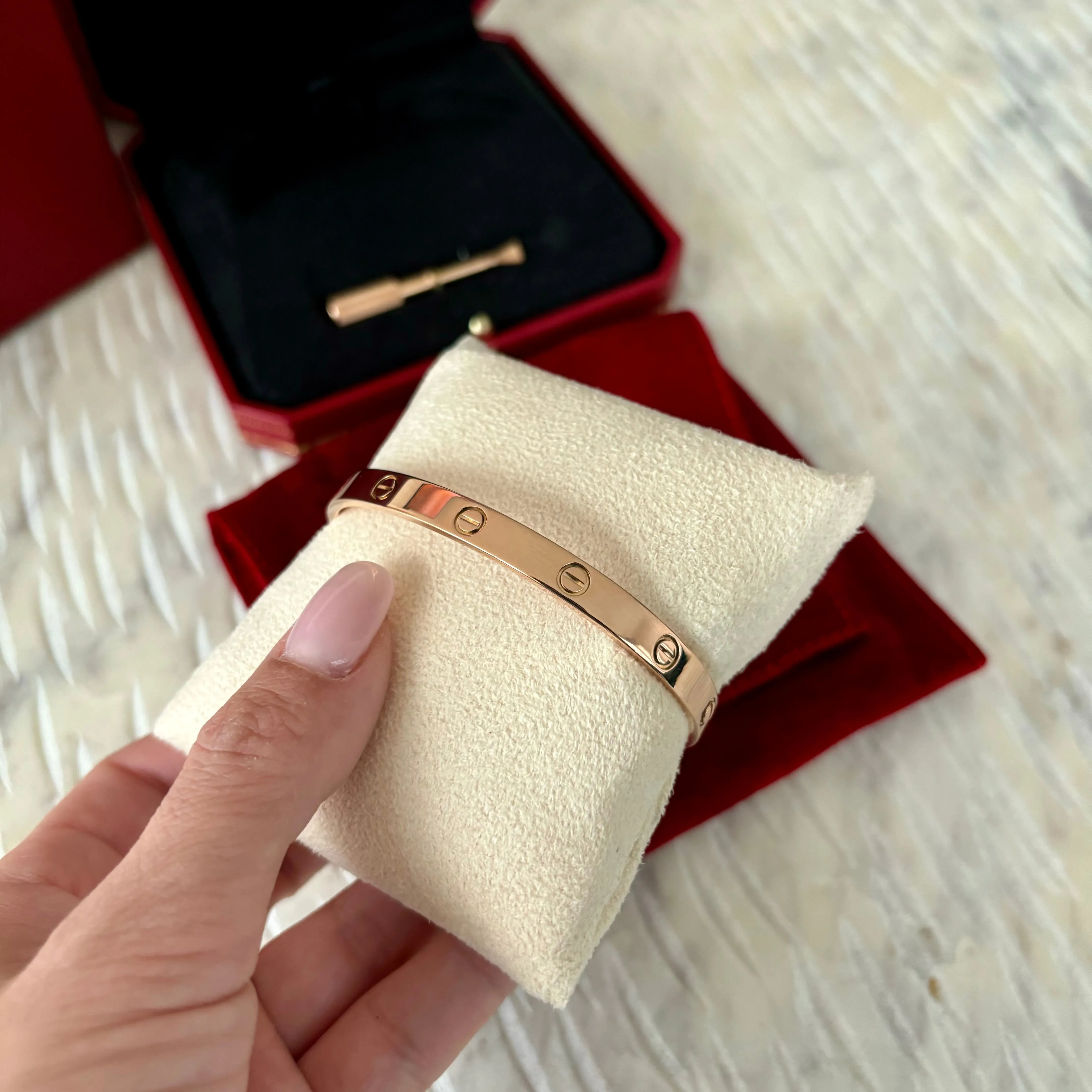 Cartier Love Bracelet Rose Gold 19