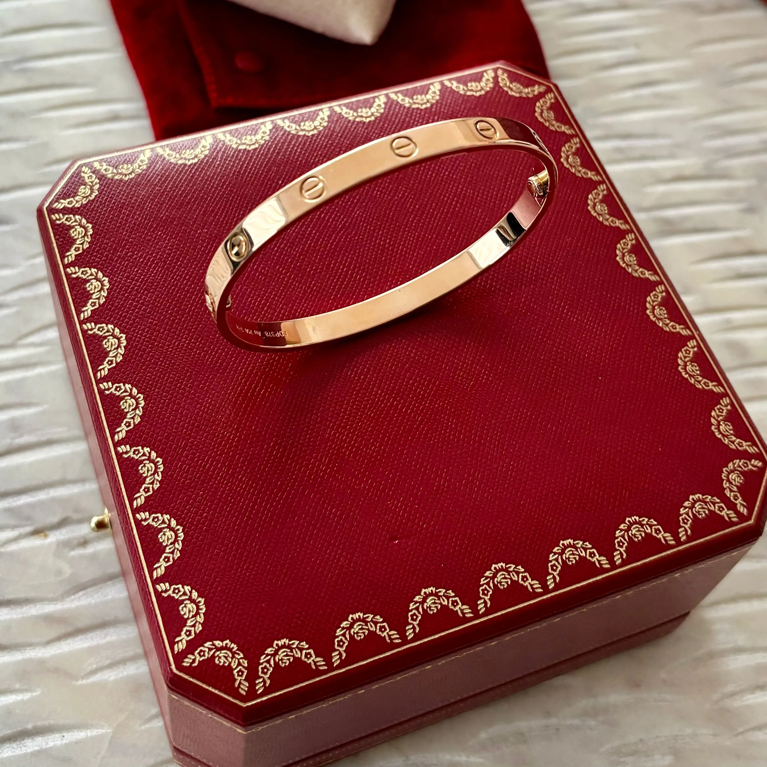 Cartier Love Bracelet Rose Gold 19