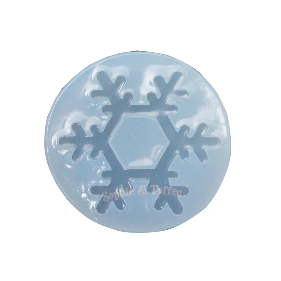 Christmas Classic Snowflake Clear Silicone Mold
