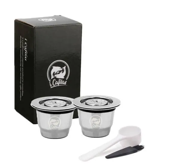 Coffee capsule square hole shell