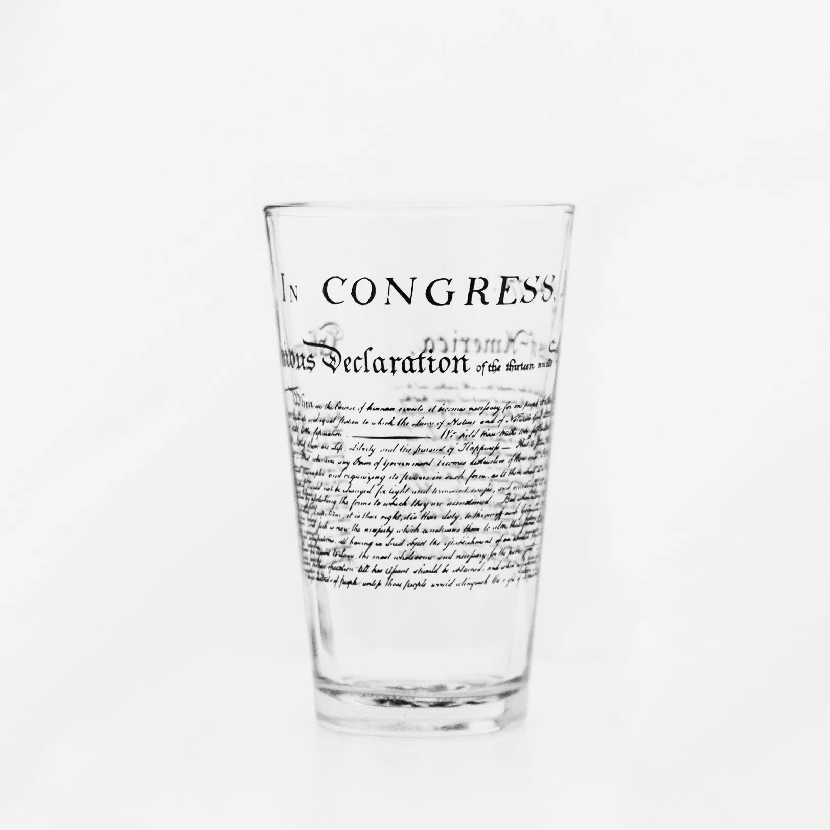 Declaration of Independence Pint Glass