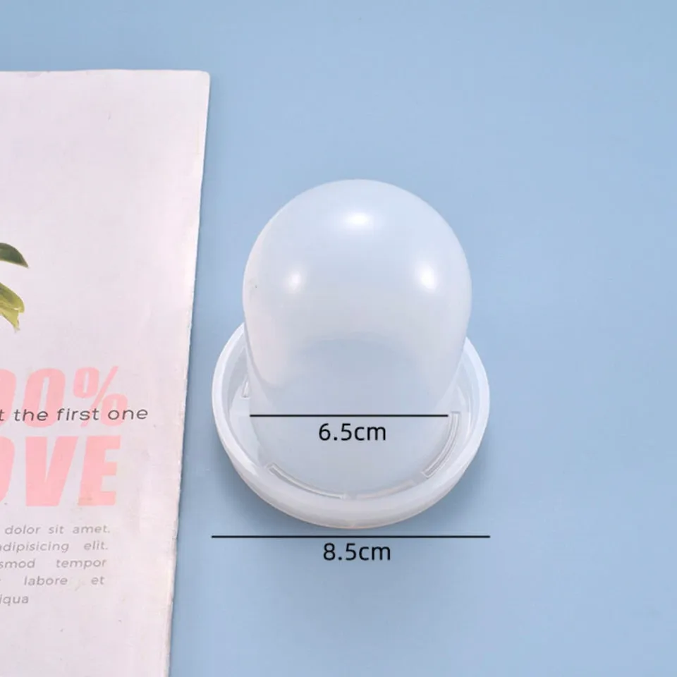 Dome Display Container with Lid Silicone Mold