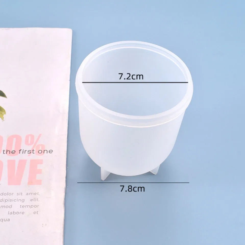 Dome Display Container with Lid Silicone Mold