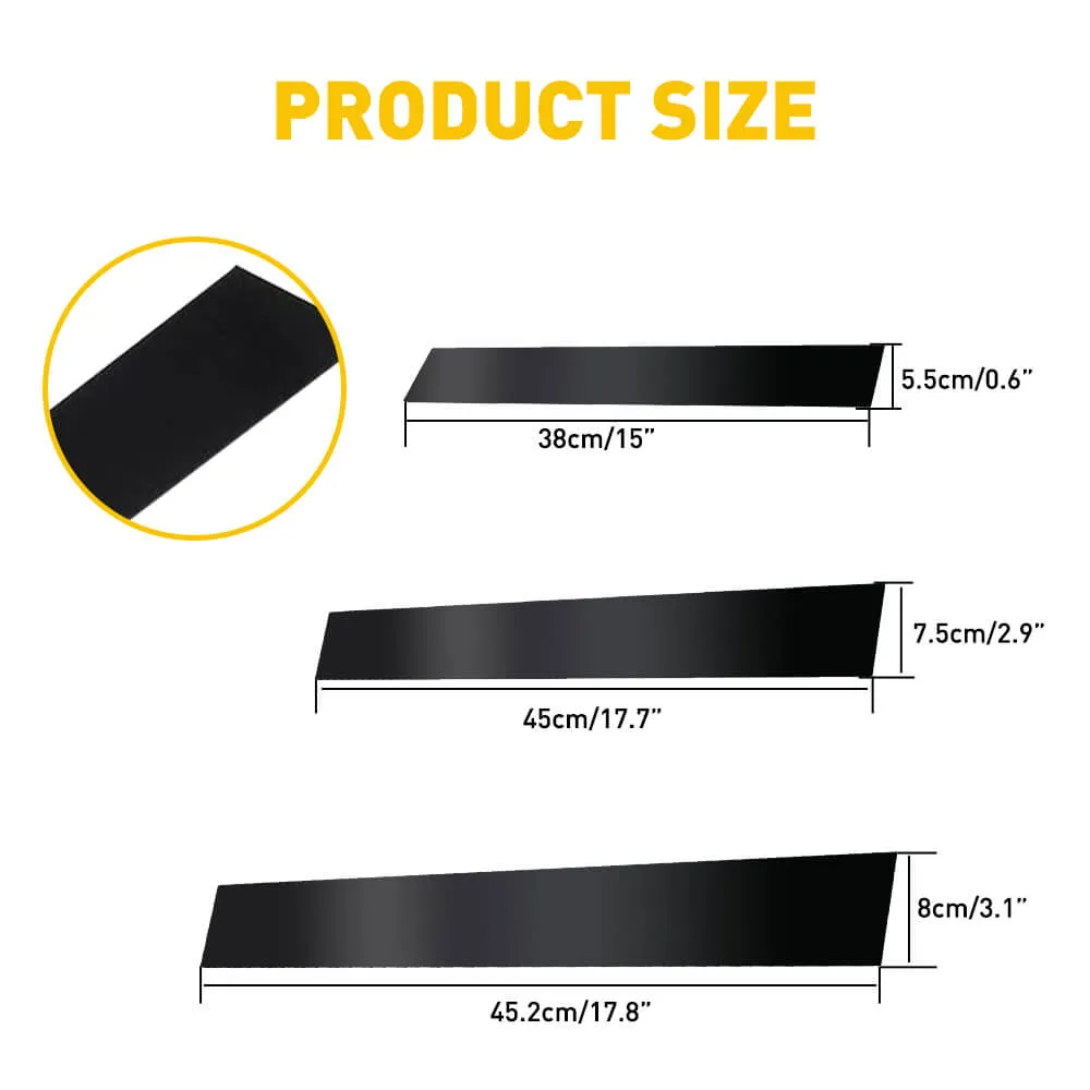 Door Window B Pillar Post Trim for 2007-2011 Honda CRV 6pcs