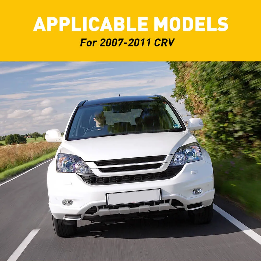 Door Window B Pillar Post Trim for 2007-2011 Honda CRV 6pcs
