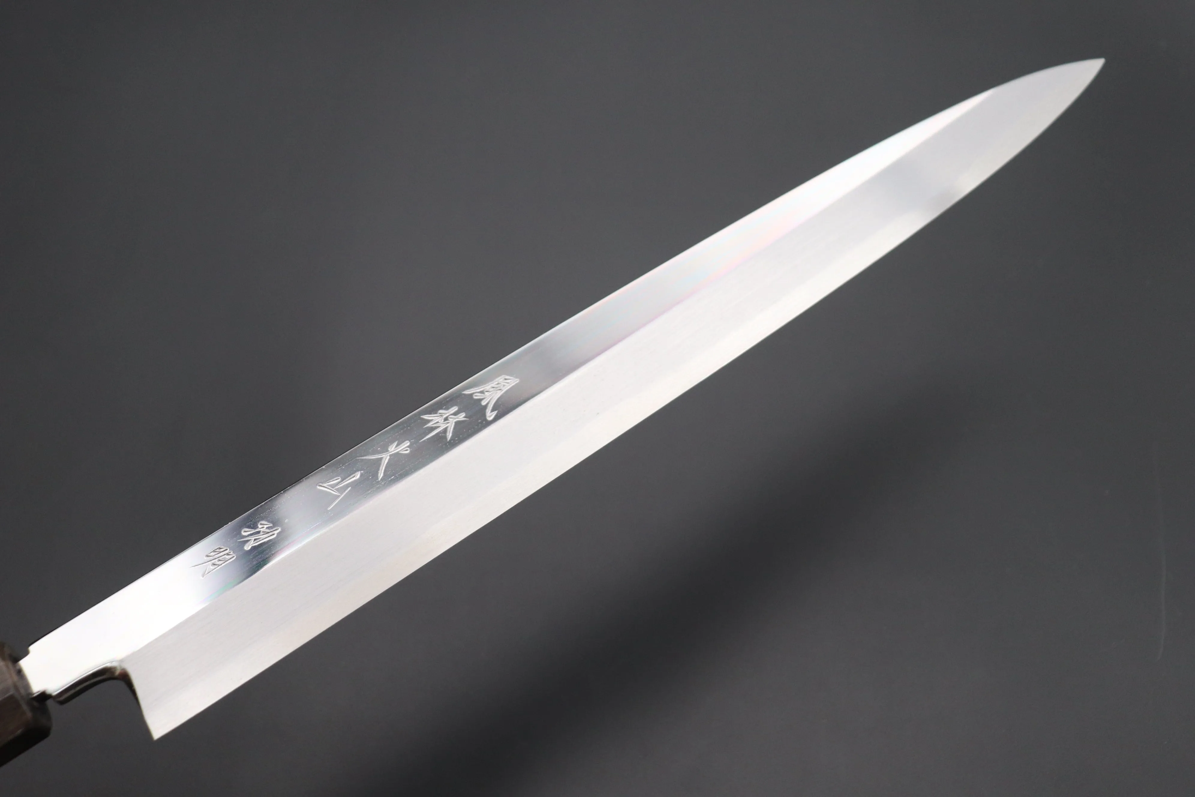 Fu-Rin-Ka-Zan Limited, Hon Kasumi Blue Steel No.1 Yanagiba 300mm (Perfectly Mirror Polished Blade, 11.8 Inch, FSO-67Q)