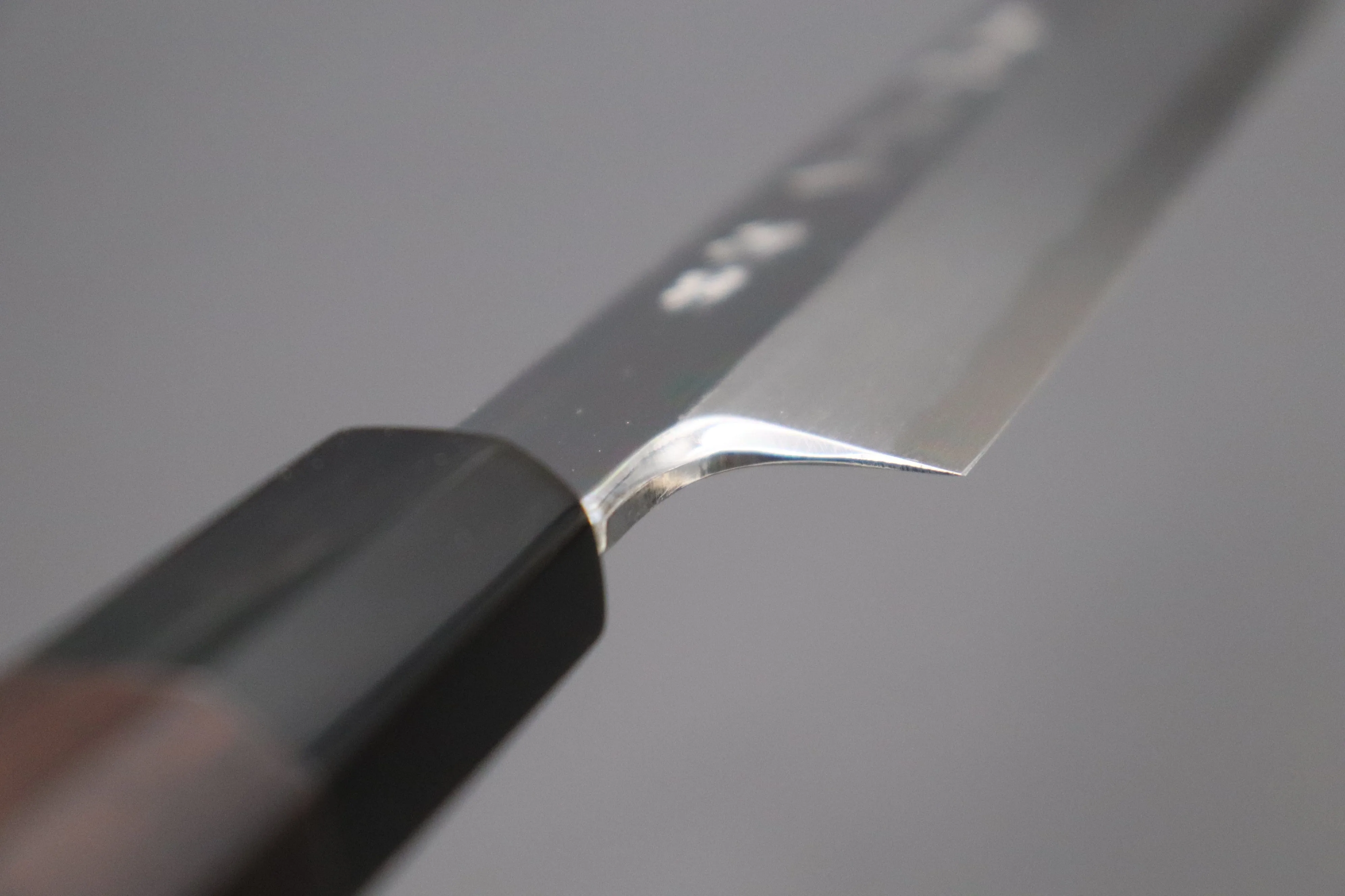 Fu-Rin-Ka-Zan Limited, Hon Kasumi White Steel No.1 Yanagiba 270mm (10.6 inch, Perfectly Mirror Polished Blade for Face Side blade,FSO-2)