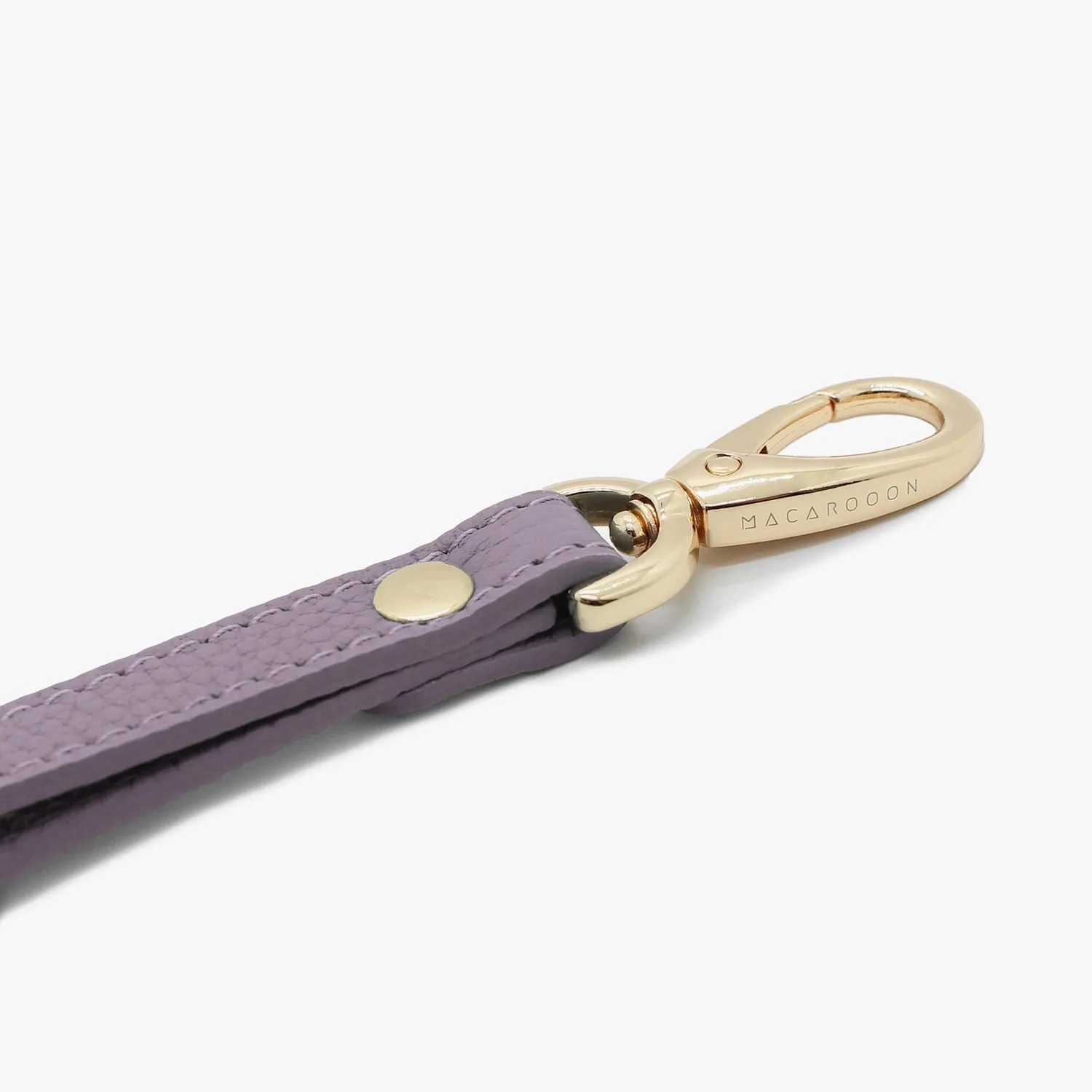 iPhone 12/12 Pro Leather Sling Card Case with Wrist Leather Strap