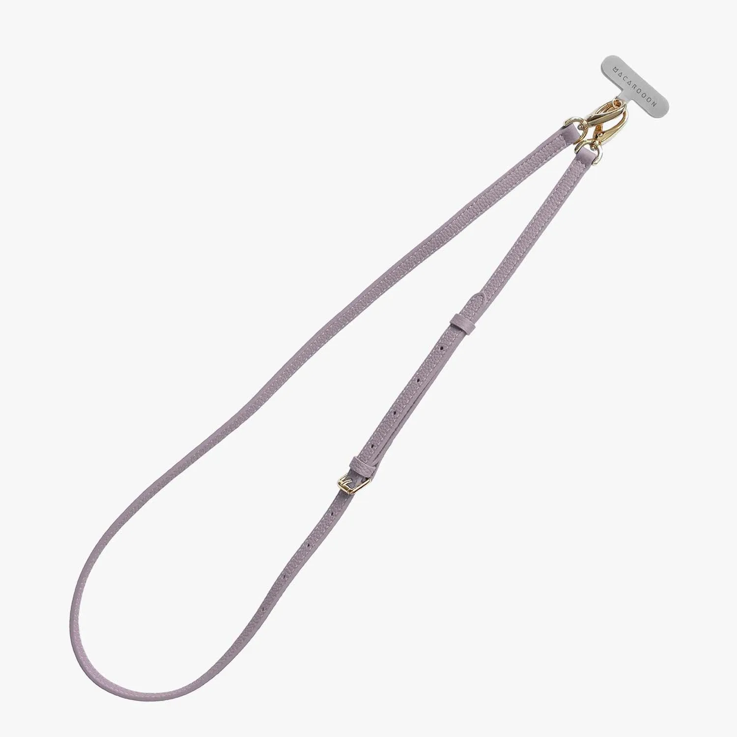 iPhone 13 Clear Case with Crossbody Leather Strap