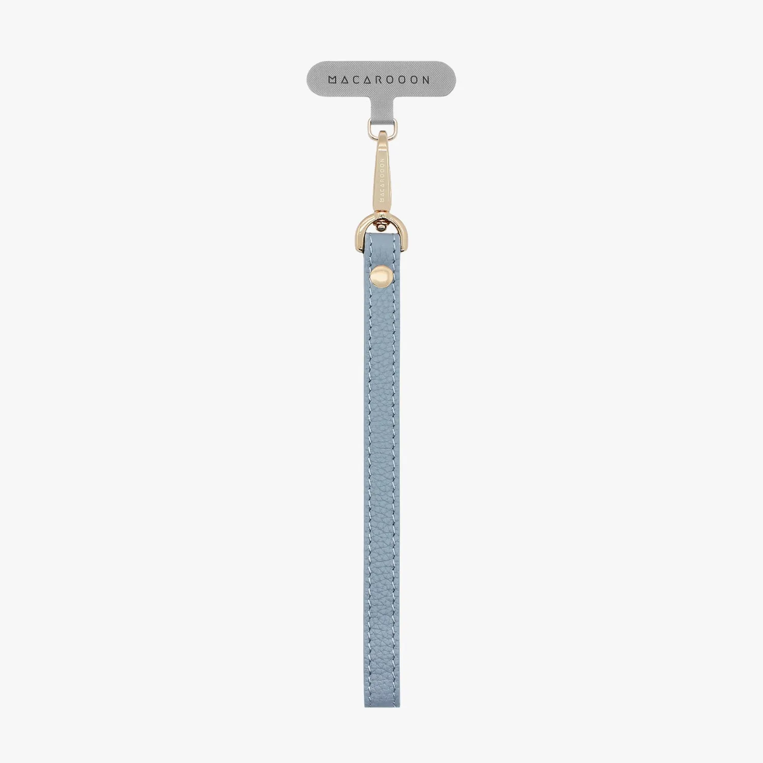 iPhone 13 Pro Max Clear Case with Wrist Leather Strap