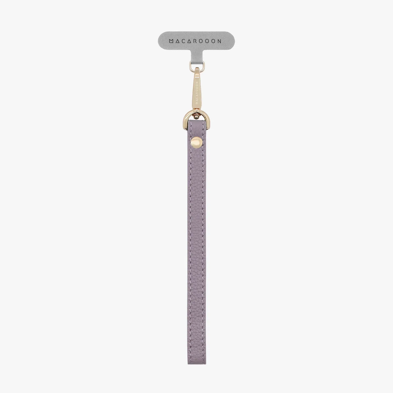 iPhone 13 Pro Max Clear Case with Wrist Leather Strap