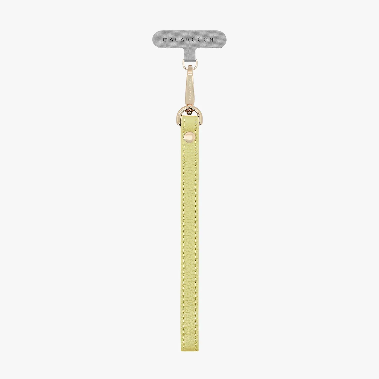 iPhone 16 Pro Max Clear Case with Wrist Leather Strap