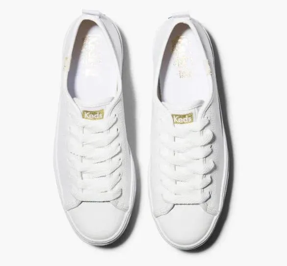 KEDS TRIPLE UP PLATFORM SNEAKER-WHITE