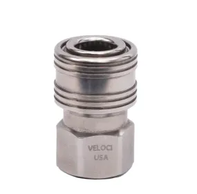 MTM Hydro | Prima Stainless Steel QC Coupler 1/4 FPT