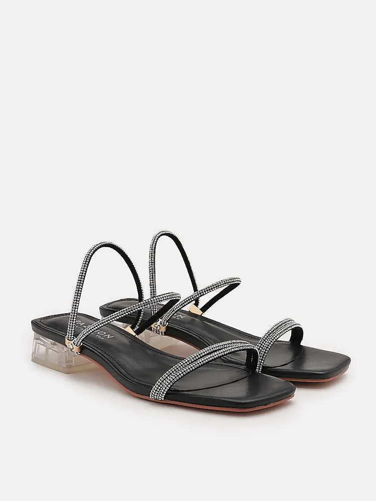 Rhya Embellished Strappy Open Toe Sandals