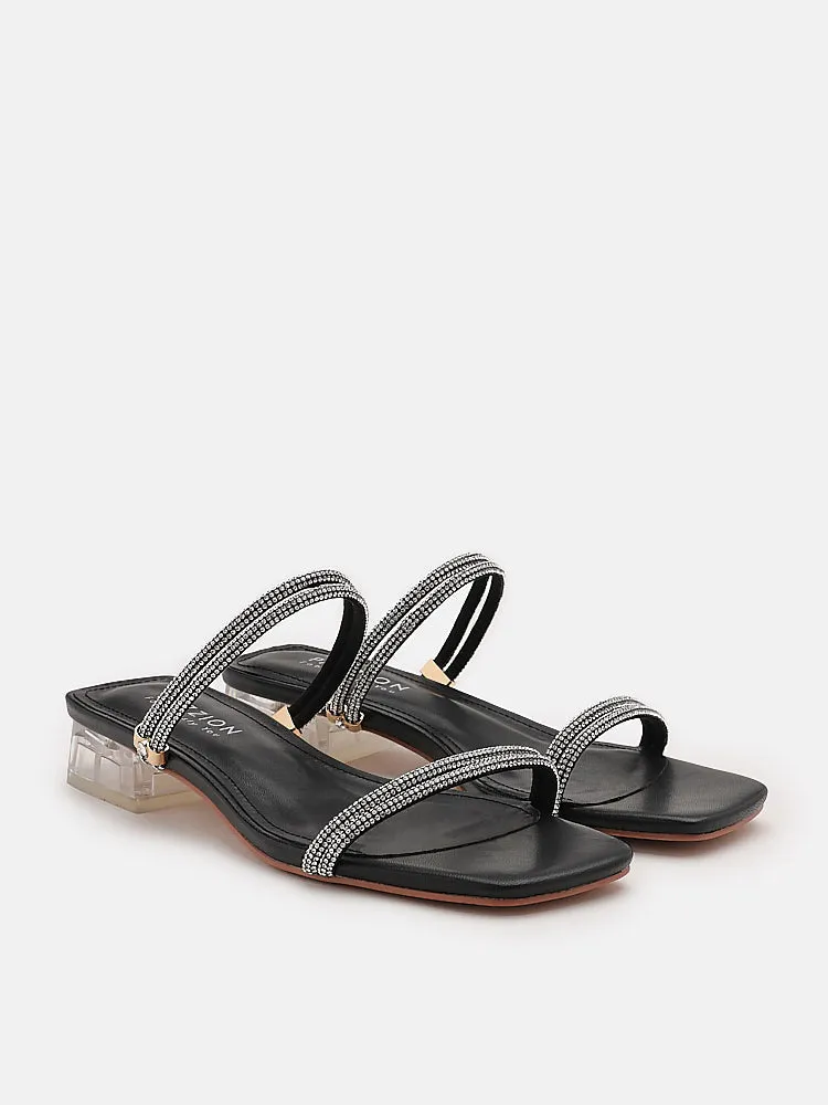 Rhya Embellished Strappy Open Toe Sandals