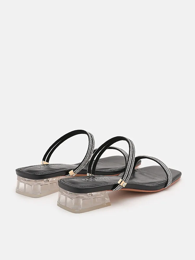 Rhya Embellished Strappy Open Toe Sandals