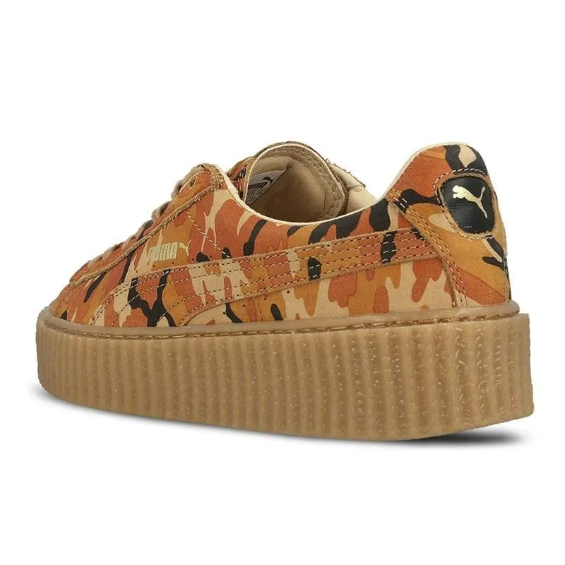 Rihanna x PUMA Suede Creeper Orange Camo