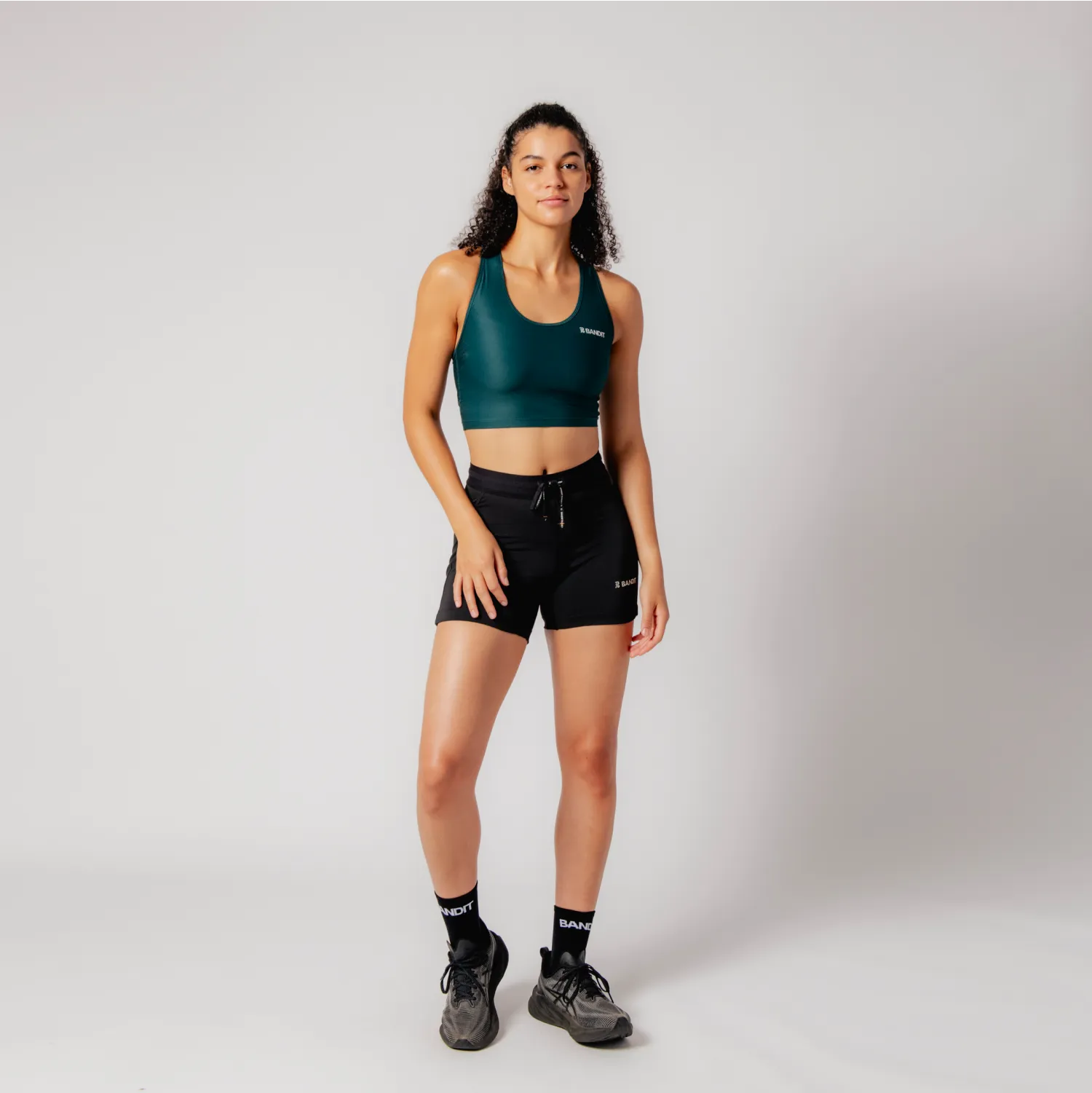 Stamina™  5" Compression Short, Women's - Black