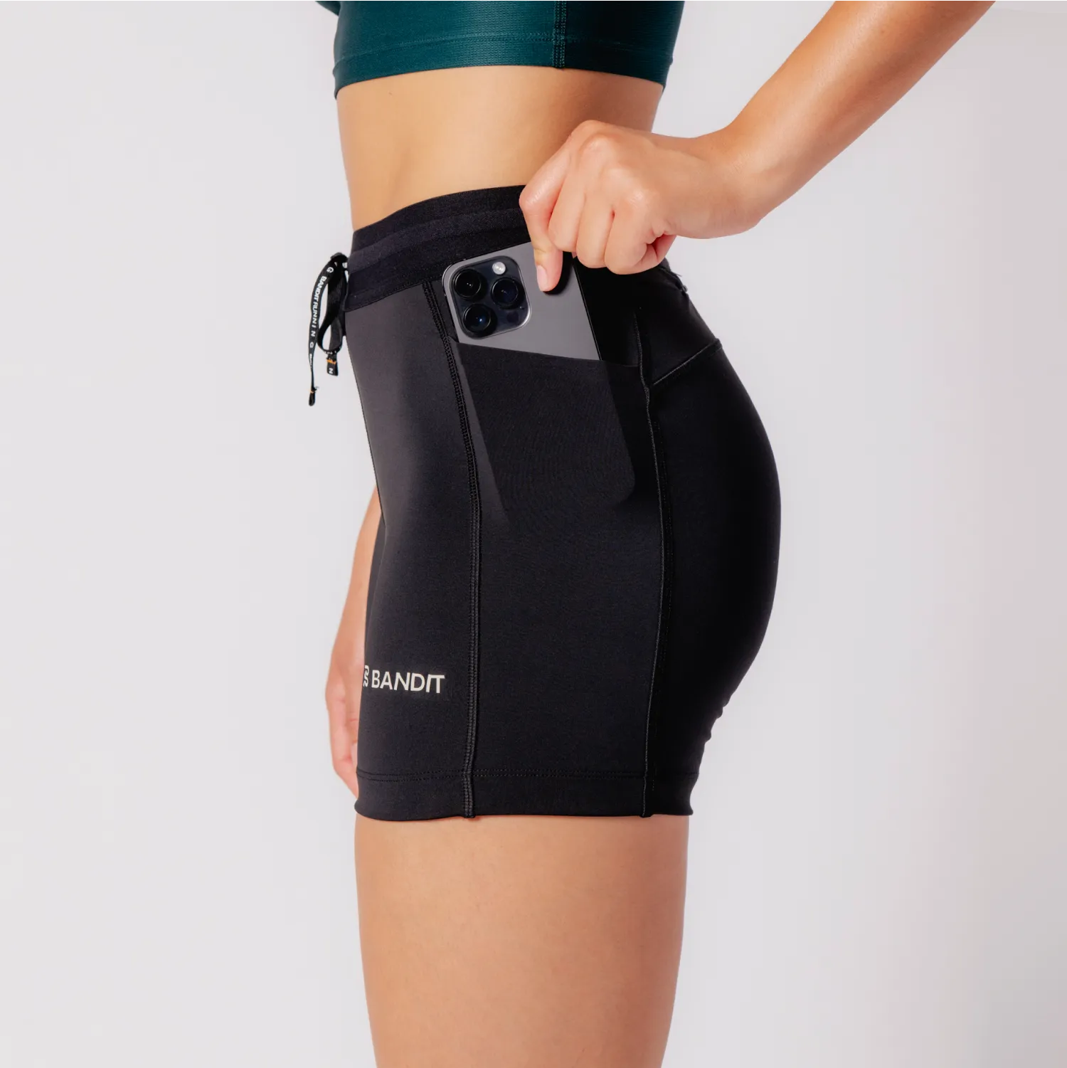 Stamina™  5" Compression Short, Women's - Black