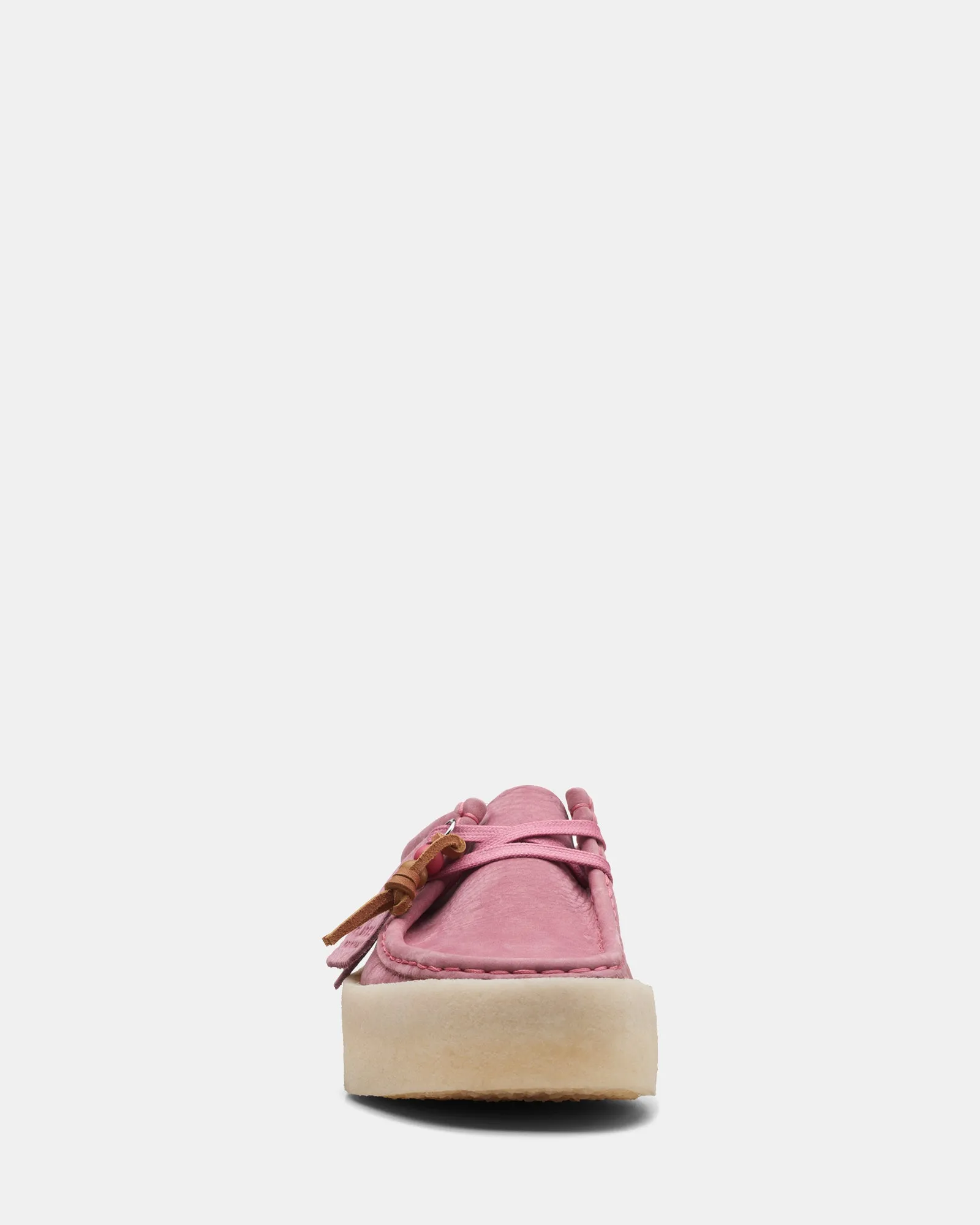 Wallabee Cup. (W) Pink Nubuck
