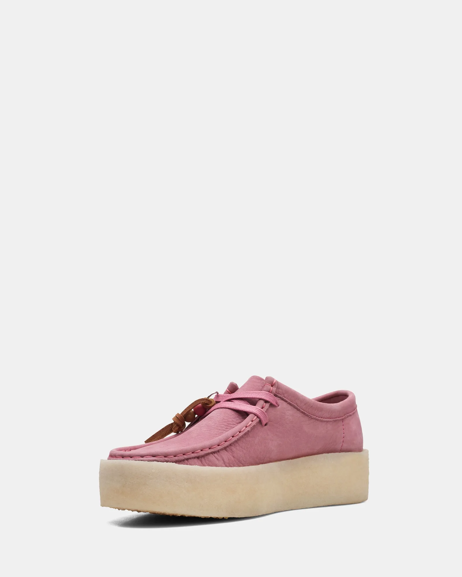 Wallabee Cup. (W) Pink Nubuck