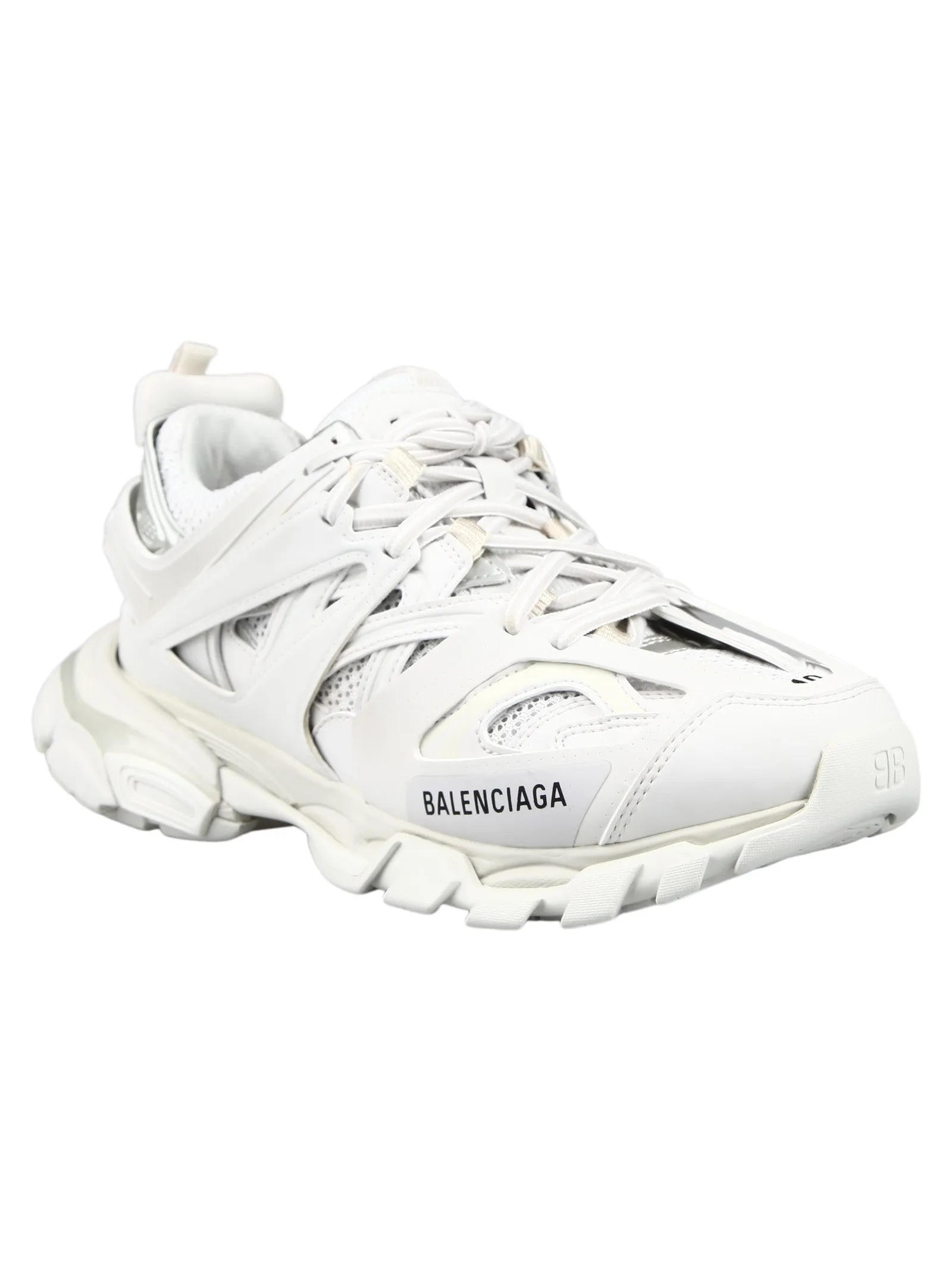 WHITE TRACK LOW SNEAKERS