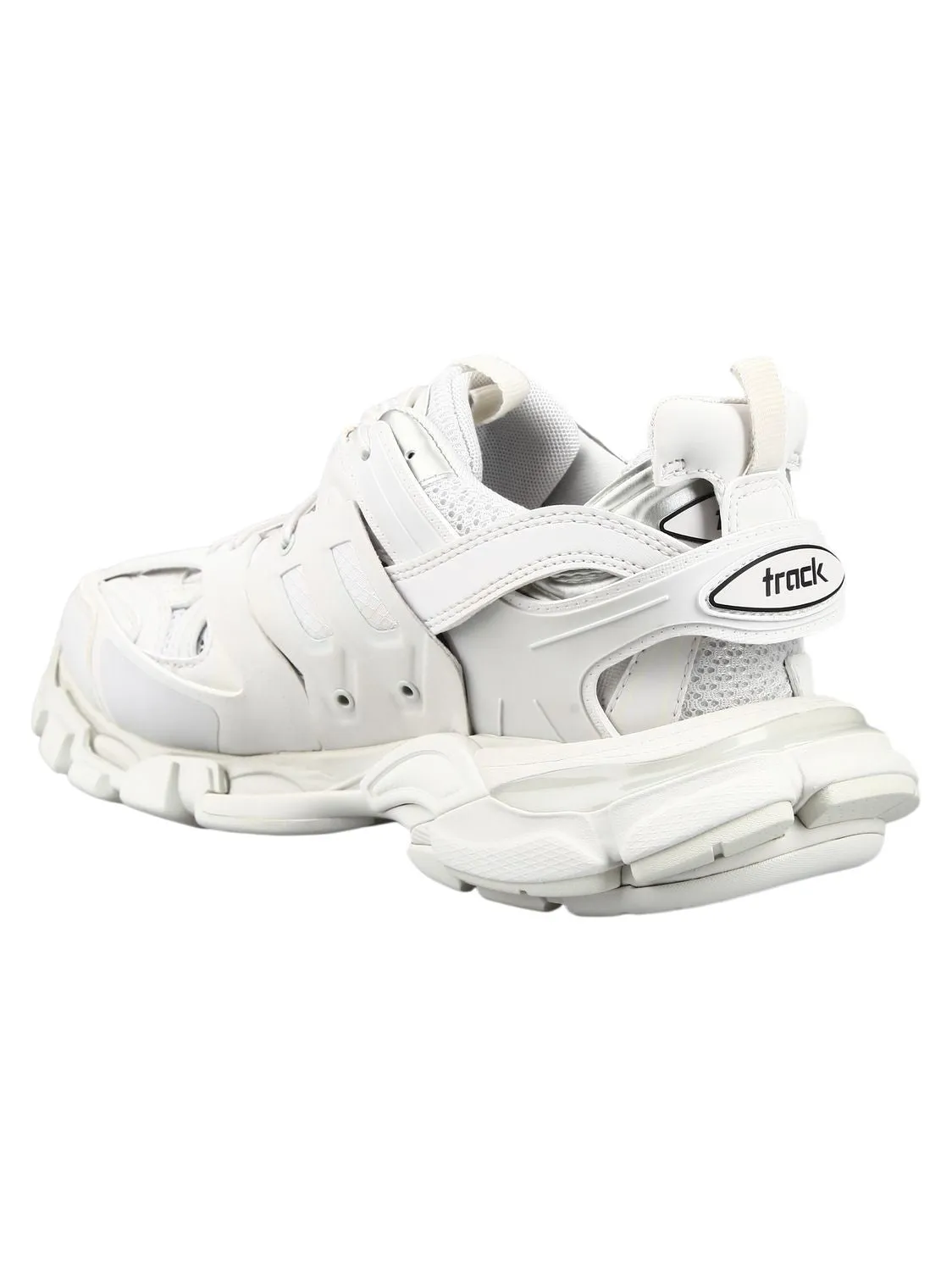WHITE TRACK LOW SNEAKERS