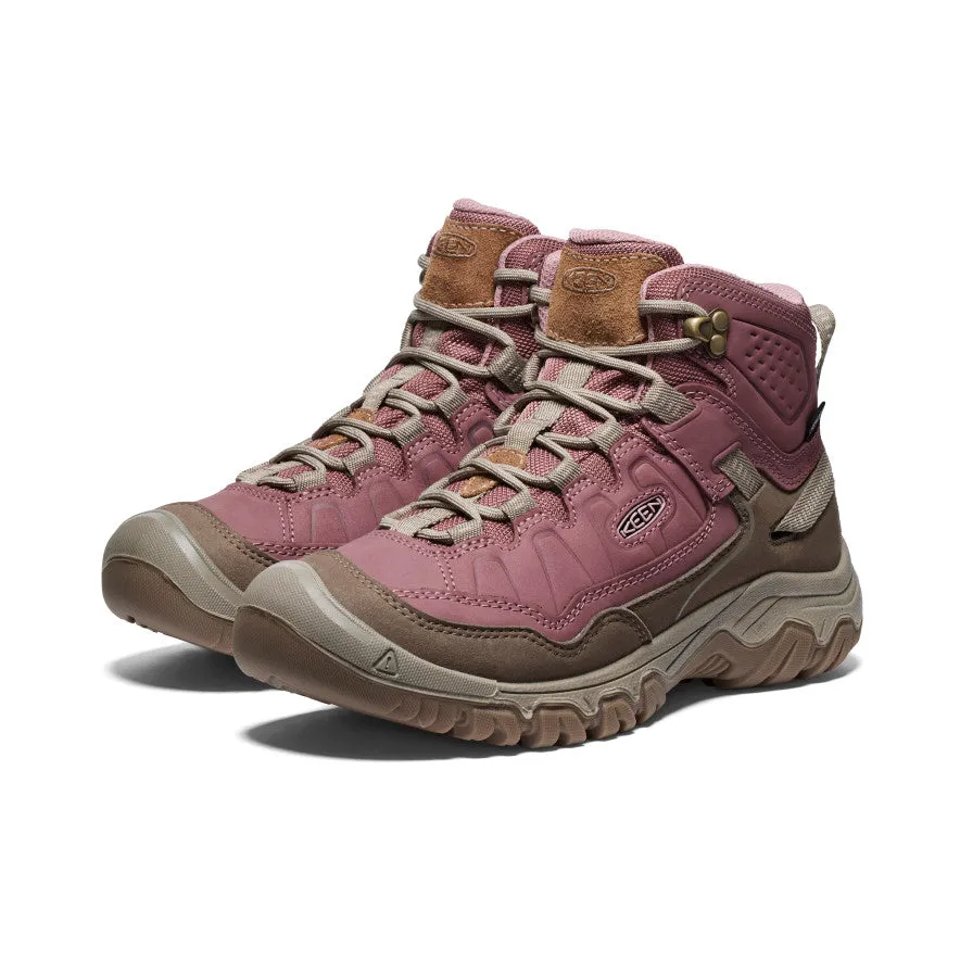 Women's Targhee IV Waterproof Hiking Boot  |  Rose Brown/Plaza Taupe